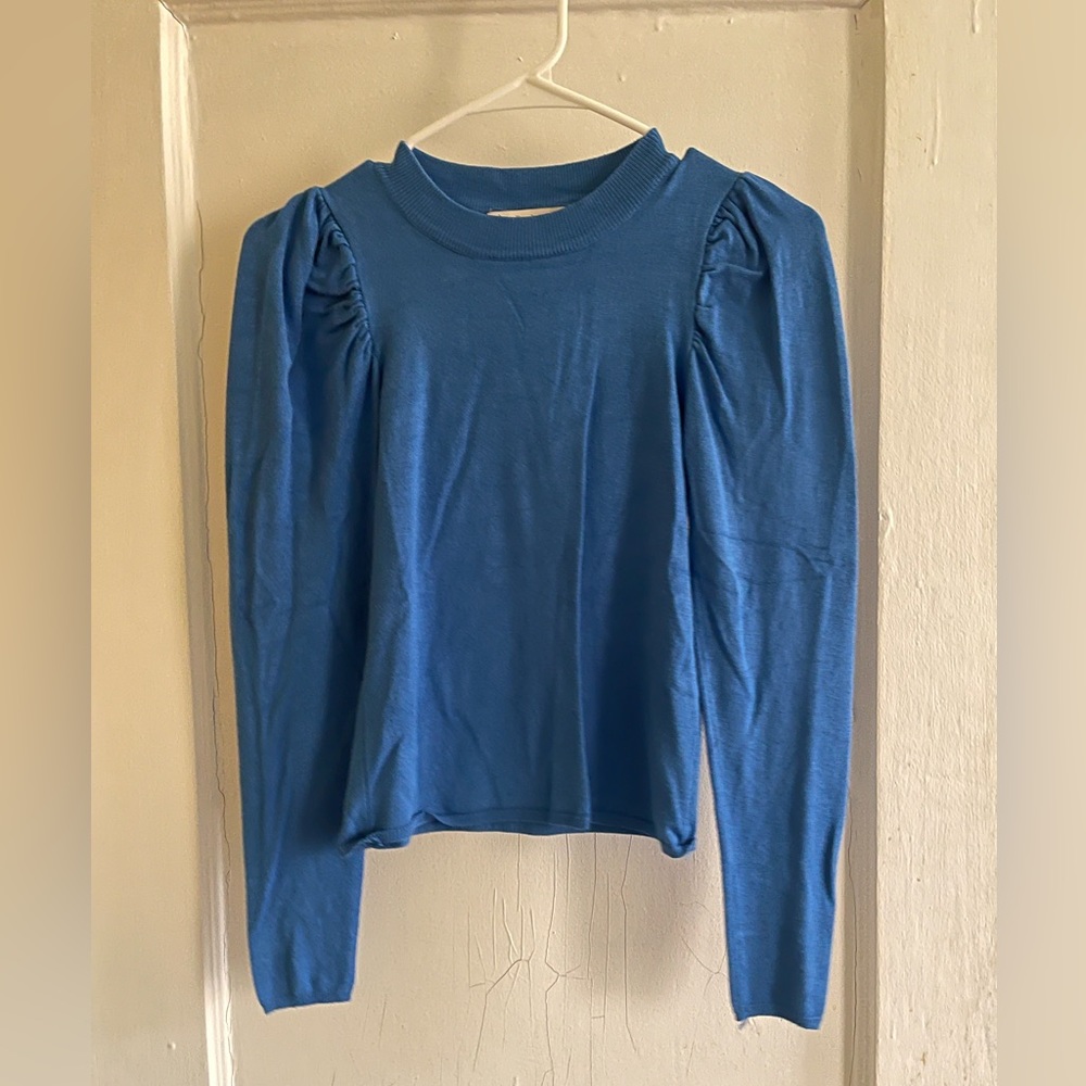 Nice blue sweater